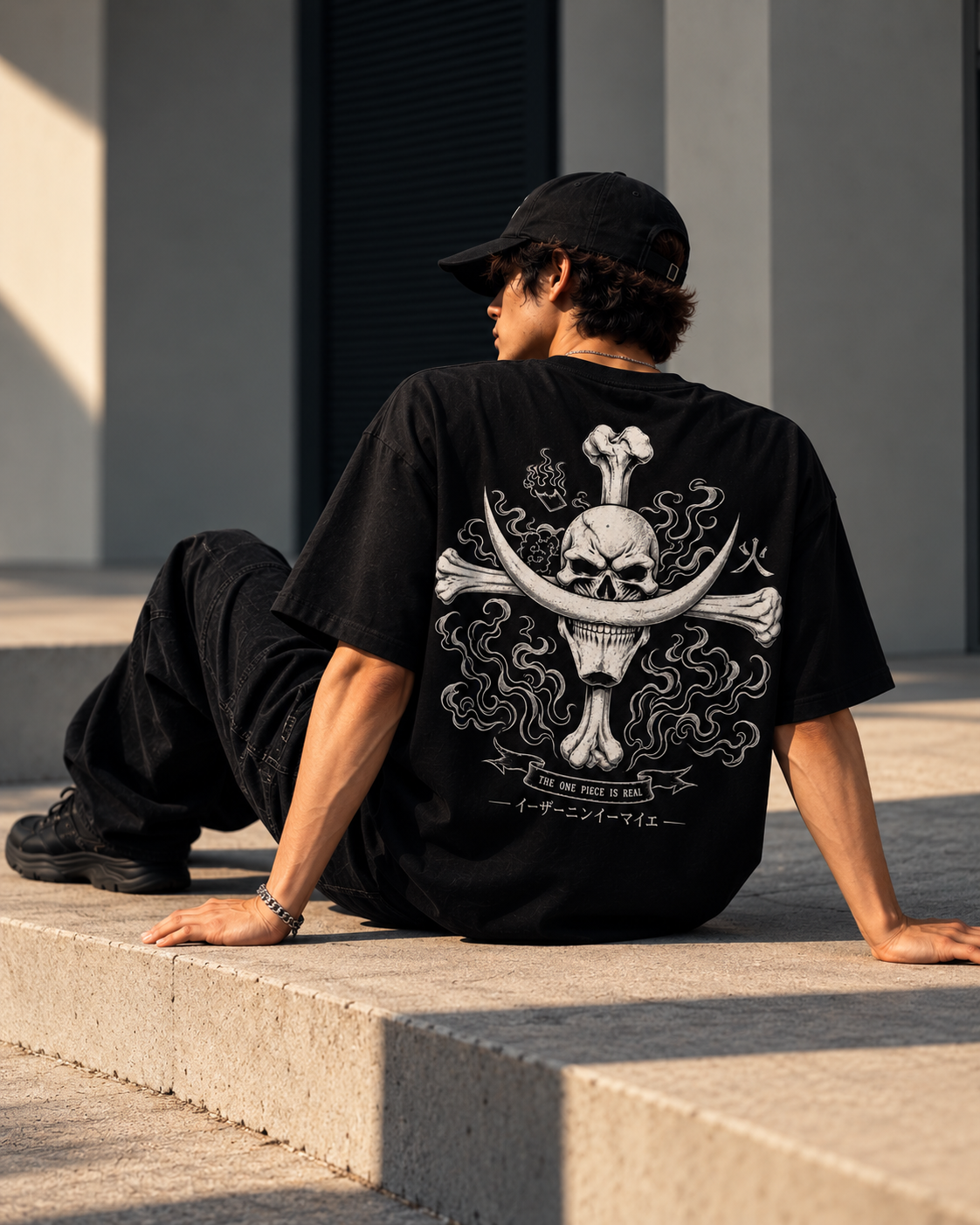 Ace's Legacy I Premium Oversized Tee – Anime Streetwear