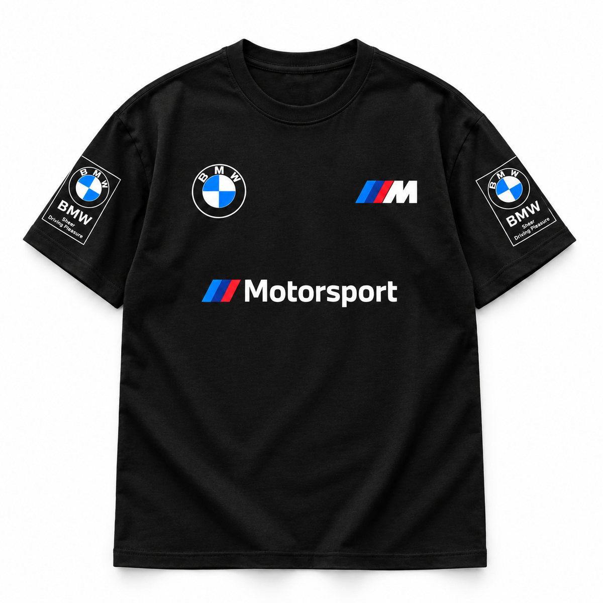 BMW Motorsport Inspired Black Oversized T-Shirt | ANKAI