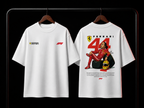 Ferrari 44 Racing Graphic Oversized T-Shirt