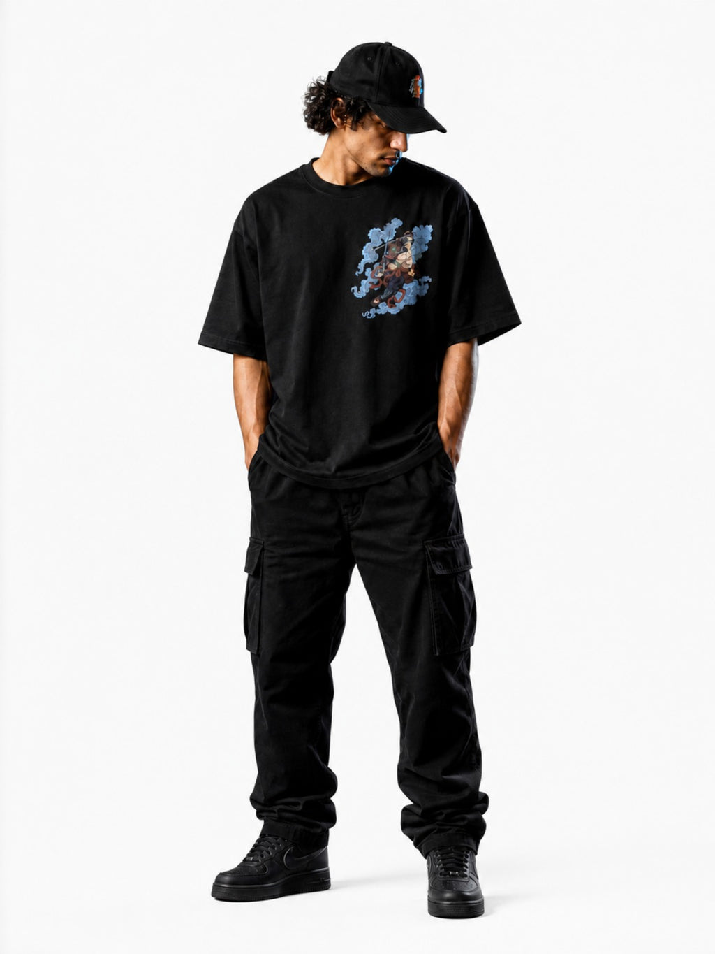 Inosuke Hashibira Graphic Oversized T-Shirt