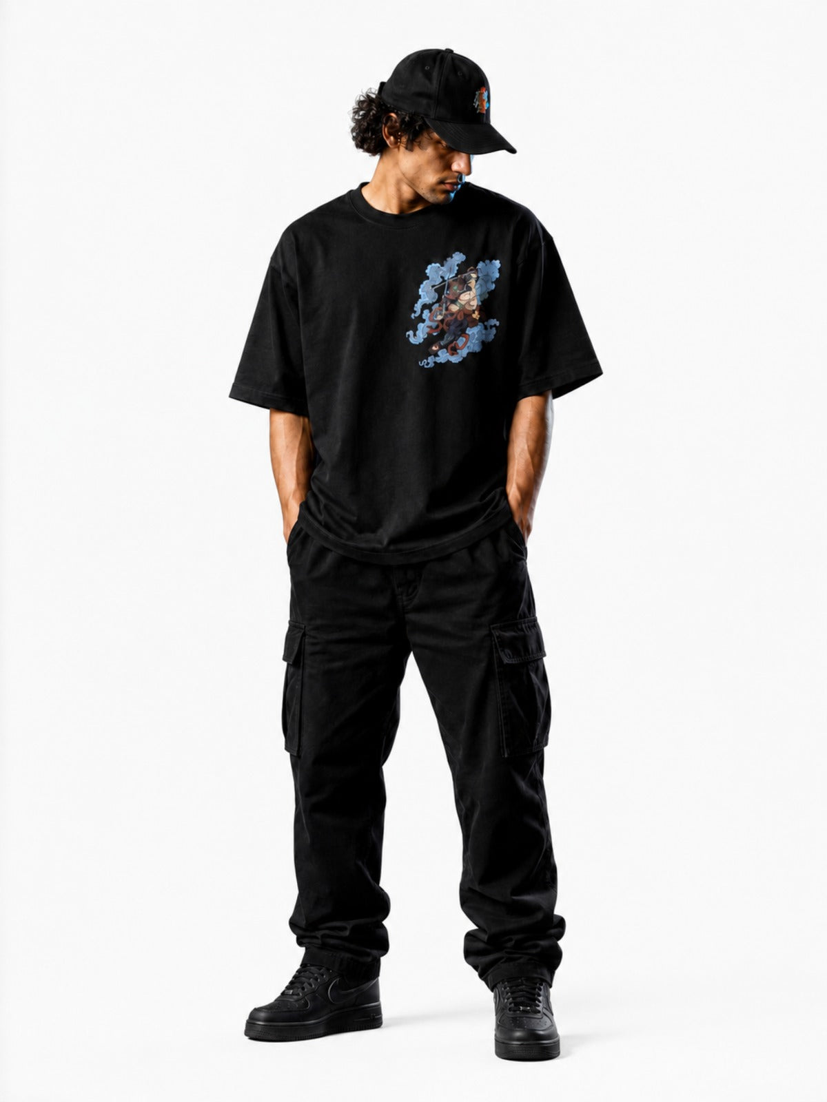 Inosuke Hashibira Graphic Oversized T-Shirt