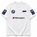 BMW Motorsport Oversized T-Shirt – Tricolour Racing Graphic Tee | ANKAI